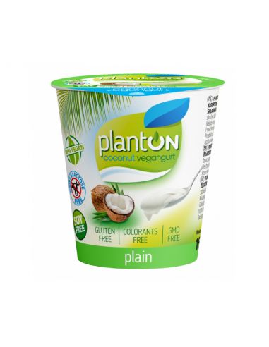 Йогурт веганський плейн, PlantON, 160г
