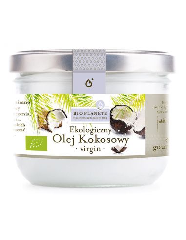 Олія кокосова неочищена органічна, Bio Planet, 200мл