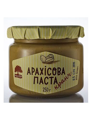 Паста арахісова кранч, Інша їжа,250г