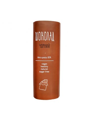 Шоколад чорний б/цукру 85%, Chovenchoco, 22г
