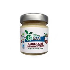 Молоко кокосове згущене на тростинному цукрі, Biofood, 240г