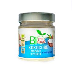 Молоко кокосове згущене, Biofood, 240г