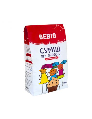 Суміш для випікання "Казковий мафін", Bebig, 450г
