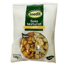 Соя текстурована, шматочки, INEDIT, 100г