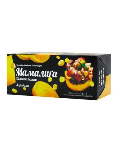 Полента З грибами, Фабрика поленти, 500г