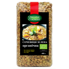 Сочевиця зелена органічна,...