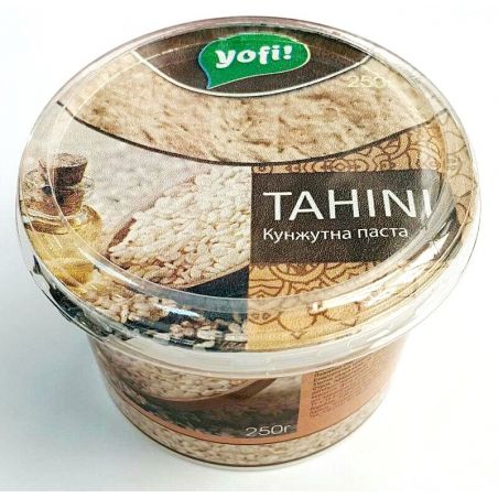 Тахіні, кунжутна паста, ТМ "Yofi", 250г