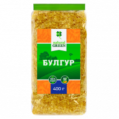 Булгур, NATURAL GREEN,400г