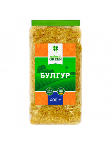 Булгур, NATURAL GREEN,400г